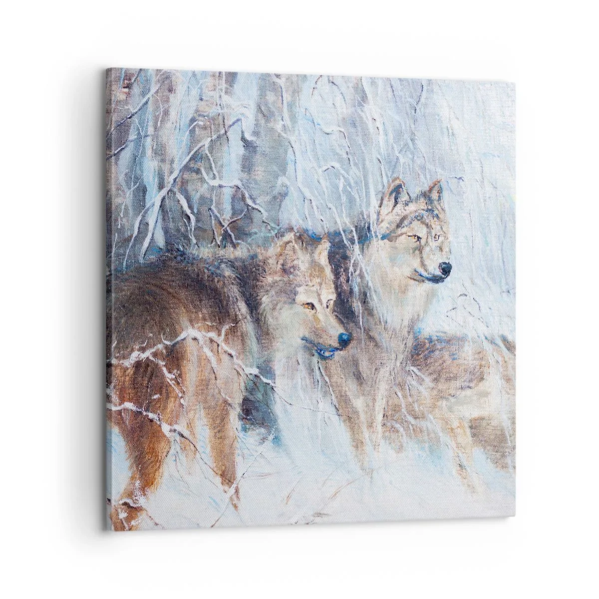 Vászonkép - Figyelem! Közeledik… - 60x60 cm