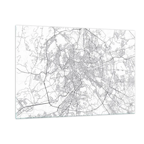 Üveg kép - Római kör - 120x80 cm