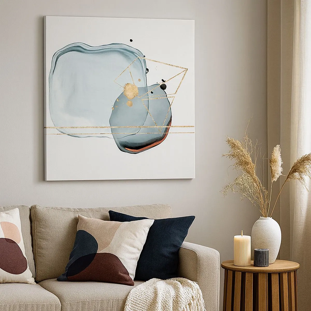 Vászonkép - Cseppek tanulmánya - 30x30 cm