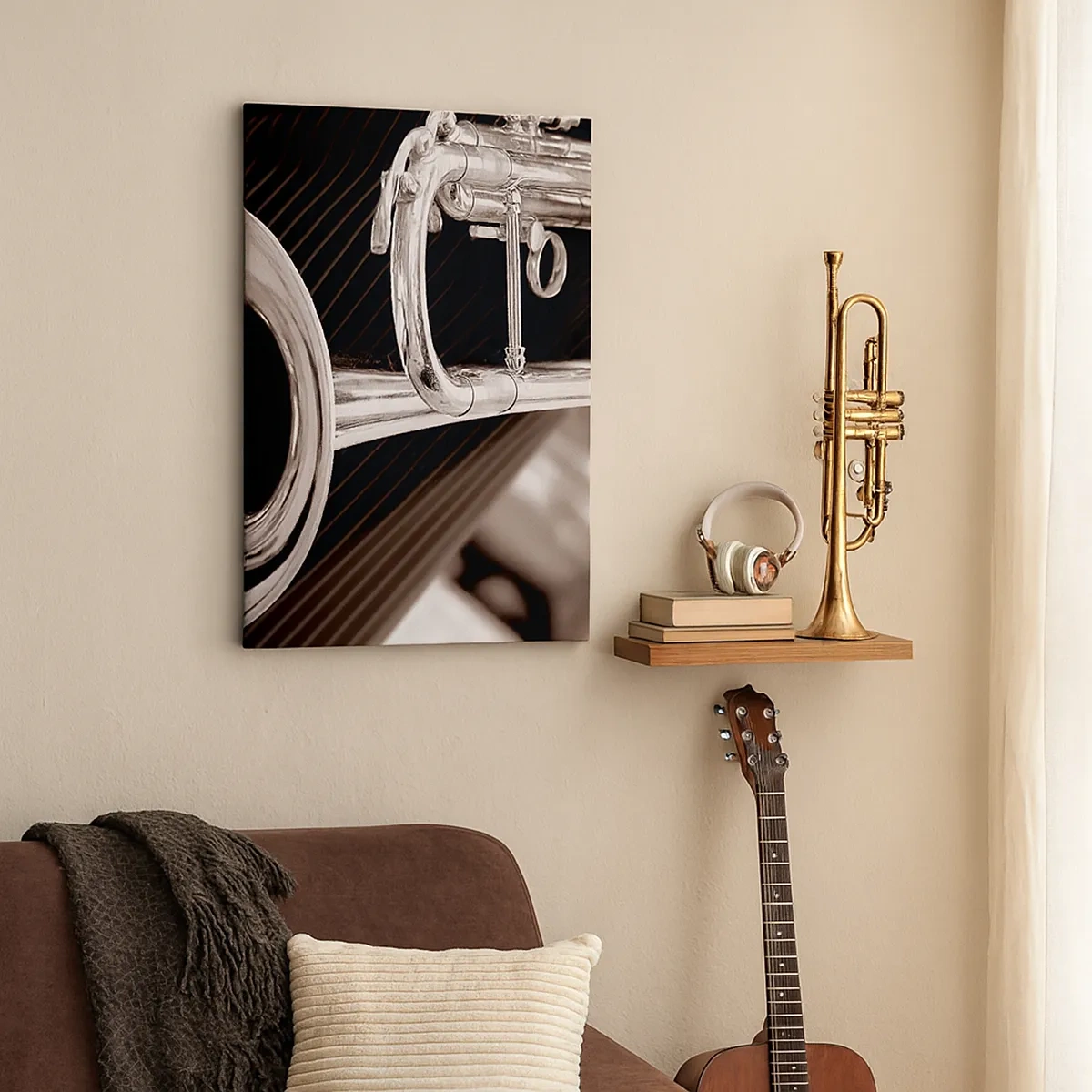 Vászonkép - Zenei utazás az 1930-as évekbe - 50x70 cm