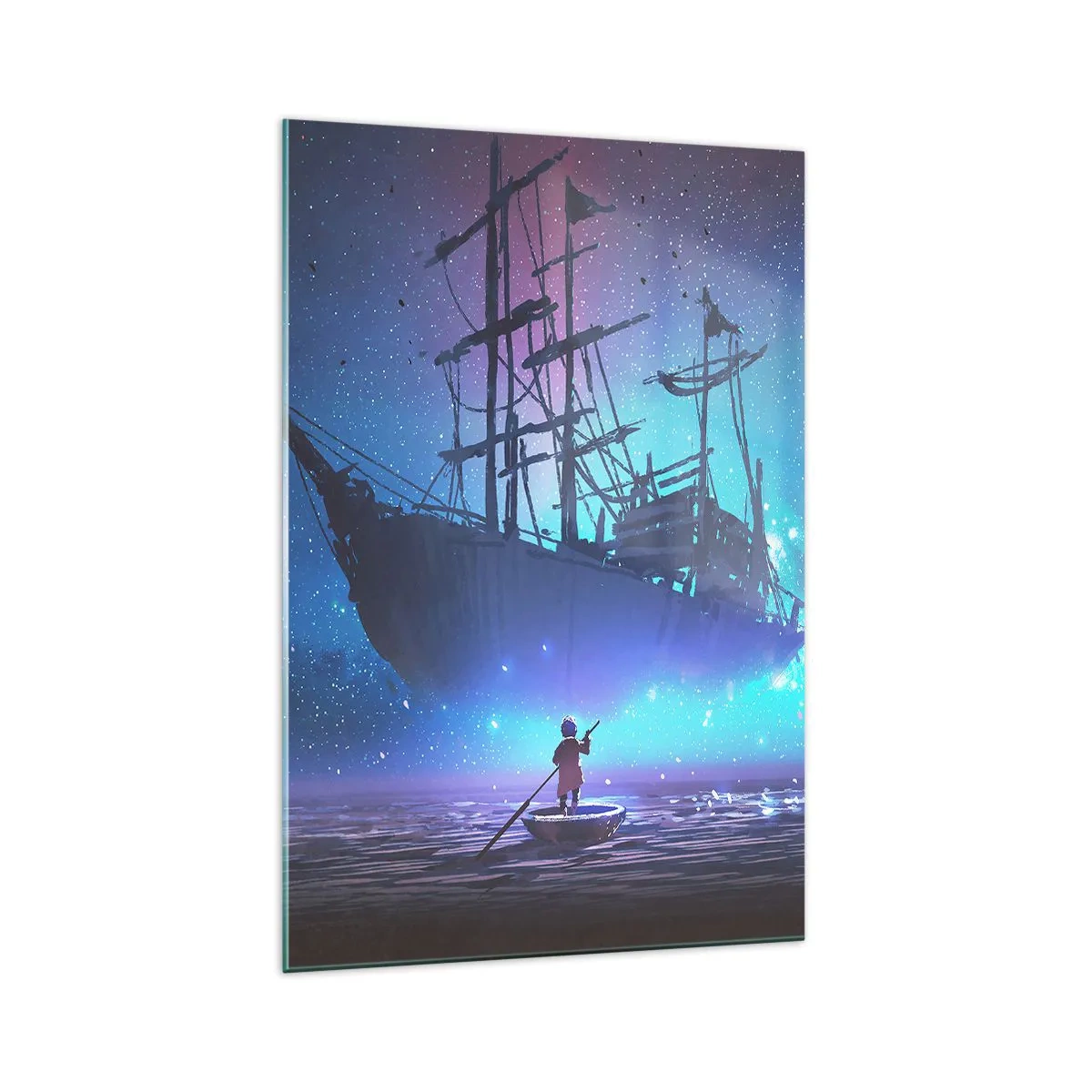 Üveg kép - Találkozás a tenger mítoszával - 70x100 cm