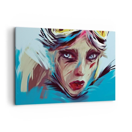 Vászonkép - Utcai harcos - 100x70 cm