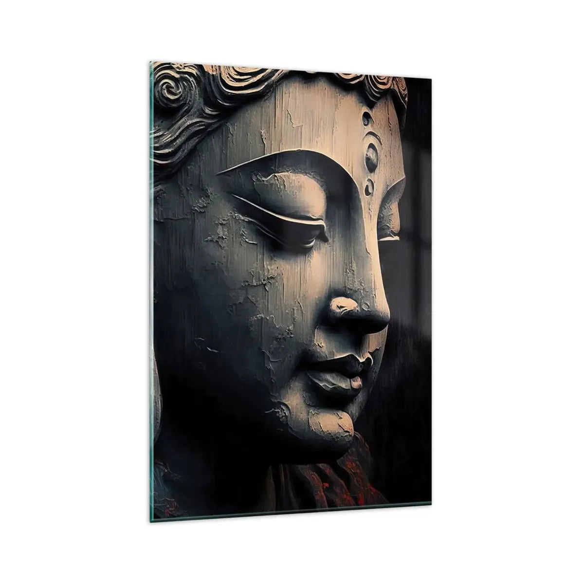 Üveg kép - Összhangban a világgal - 80x120 cm