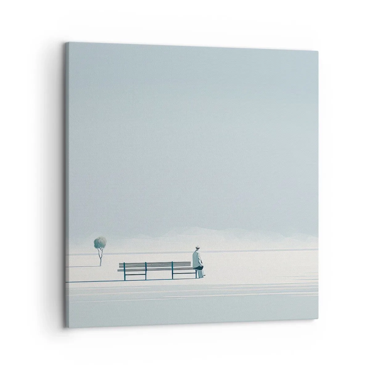 Vászonkép - Igen, én várok. - 50x50 cm