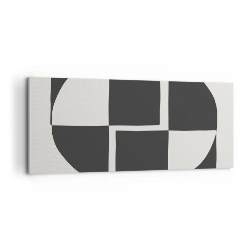 Vászonkép - Antitézis – szintézis - 100x40 cm