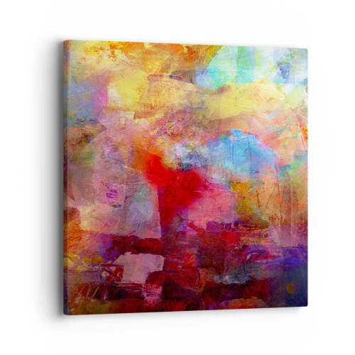 Vászonkép - Nézz bele a szivárványba - 40x40 cm