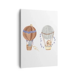 Vászonkép - Barátok egy utazáson - 50x70 cm