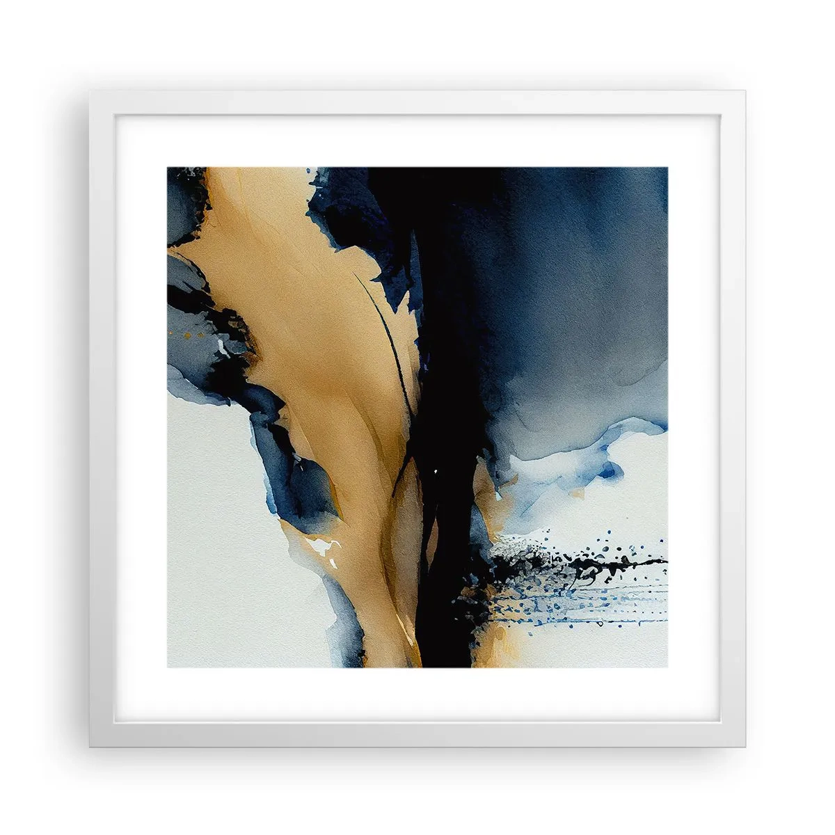 Poszter fekete keretben - A fátyol mögött - 40x40 cm