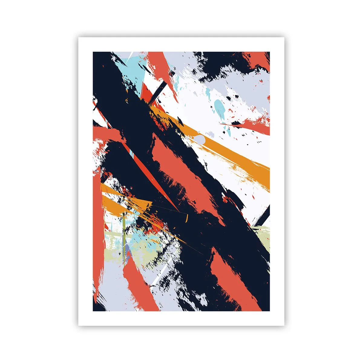 Poszter - Dinamikus kompozíció - 50x70 cm