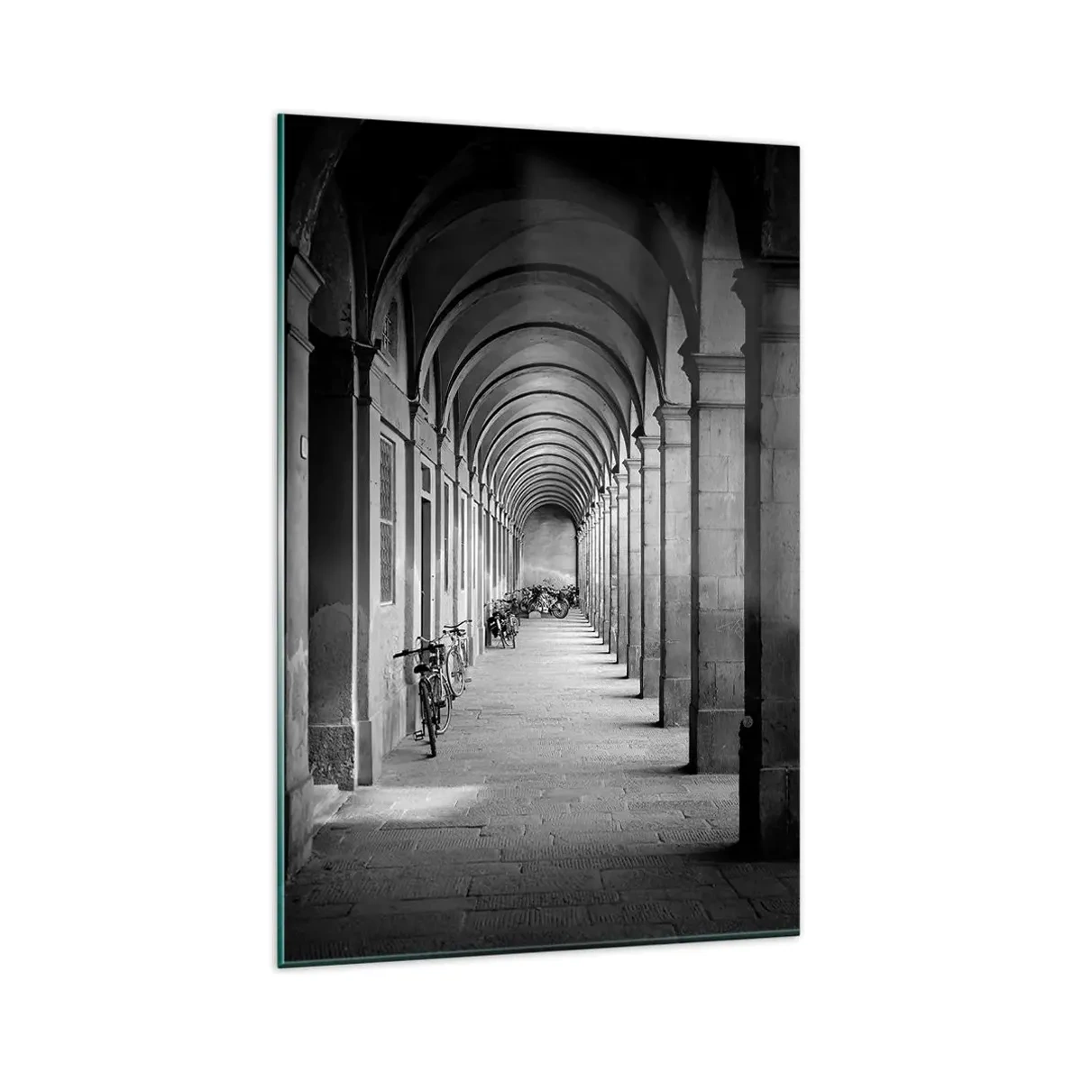 Üveg kép - Az árkádok alatt - 80x120 cm