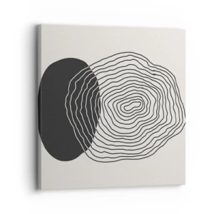 Vászonkép - Létezés és rángatózás - 30x30 cm