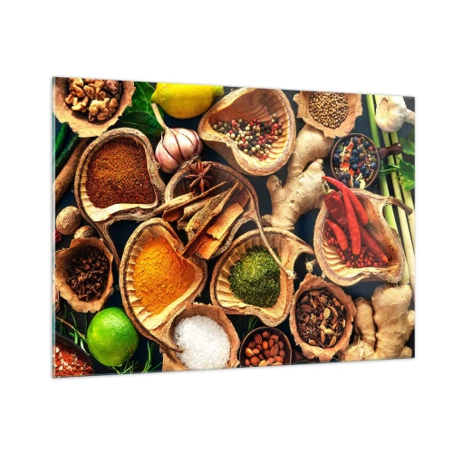 Üveg kép - Vigyél, amit akarsz - 100x70 cm