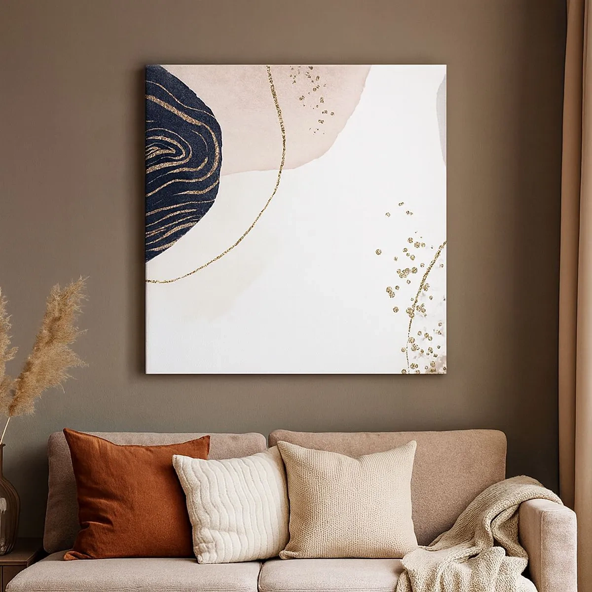 Vászonkép - Minden folyik - 30x30 cm