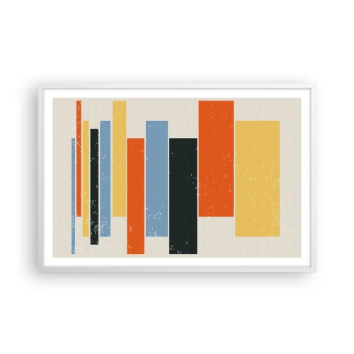 Poszter fekete keretben - Zenei felvétel - 91x61 cm