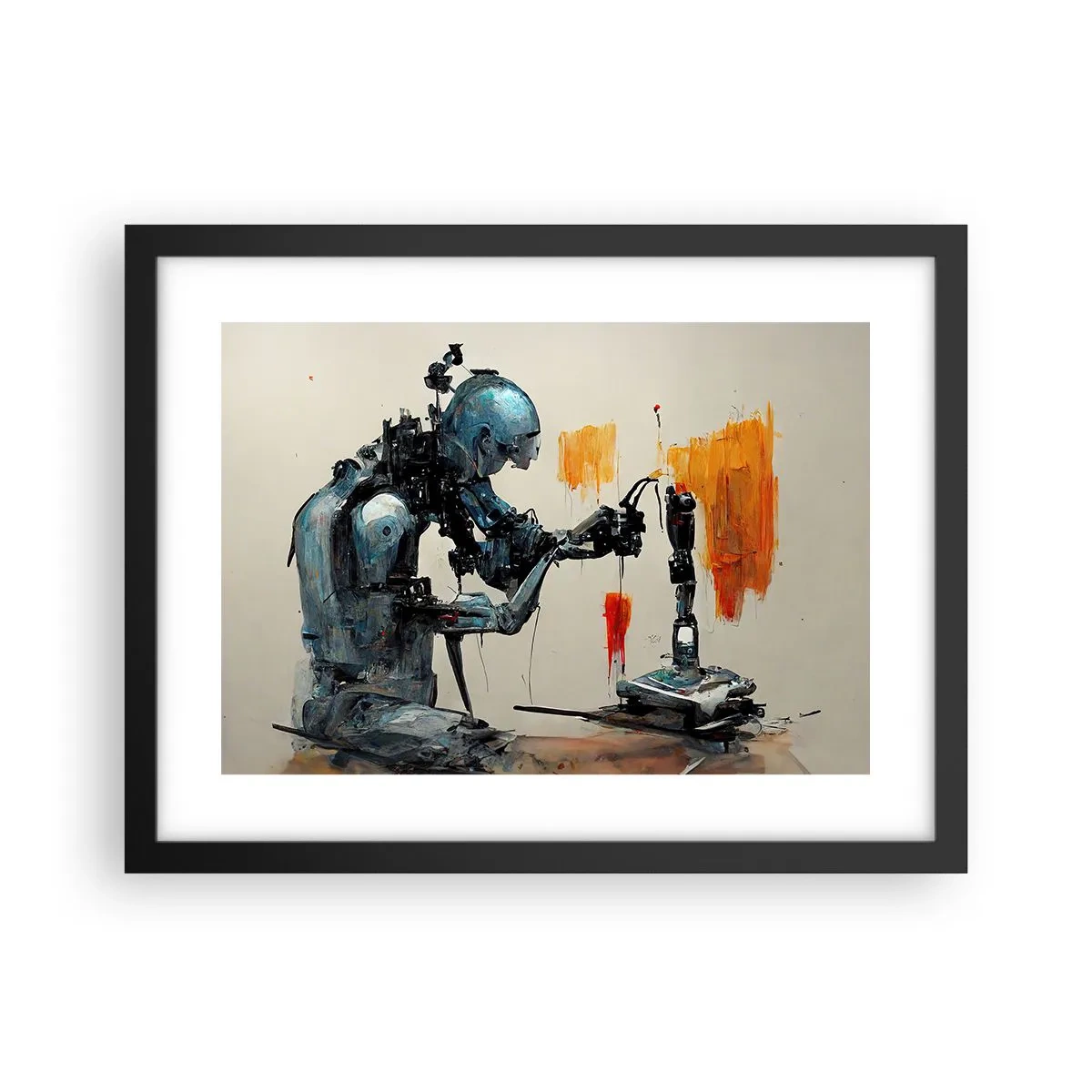 Poszter fehér keretben - Már holnap... - 40x30 cm