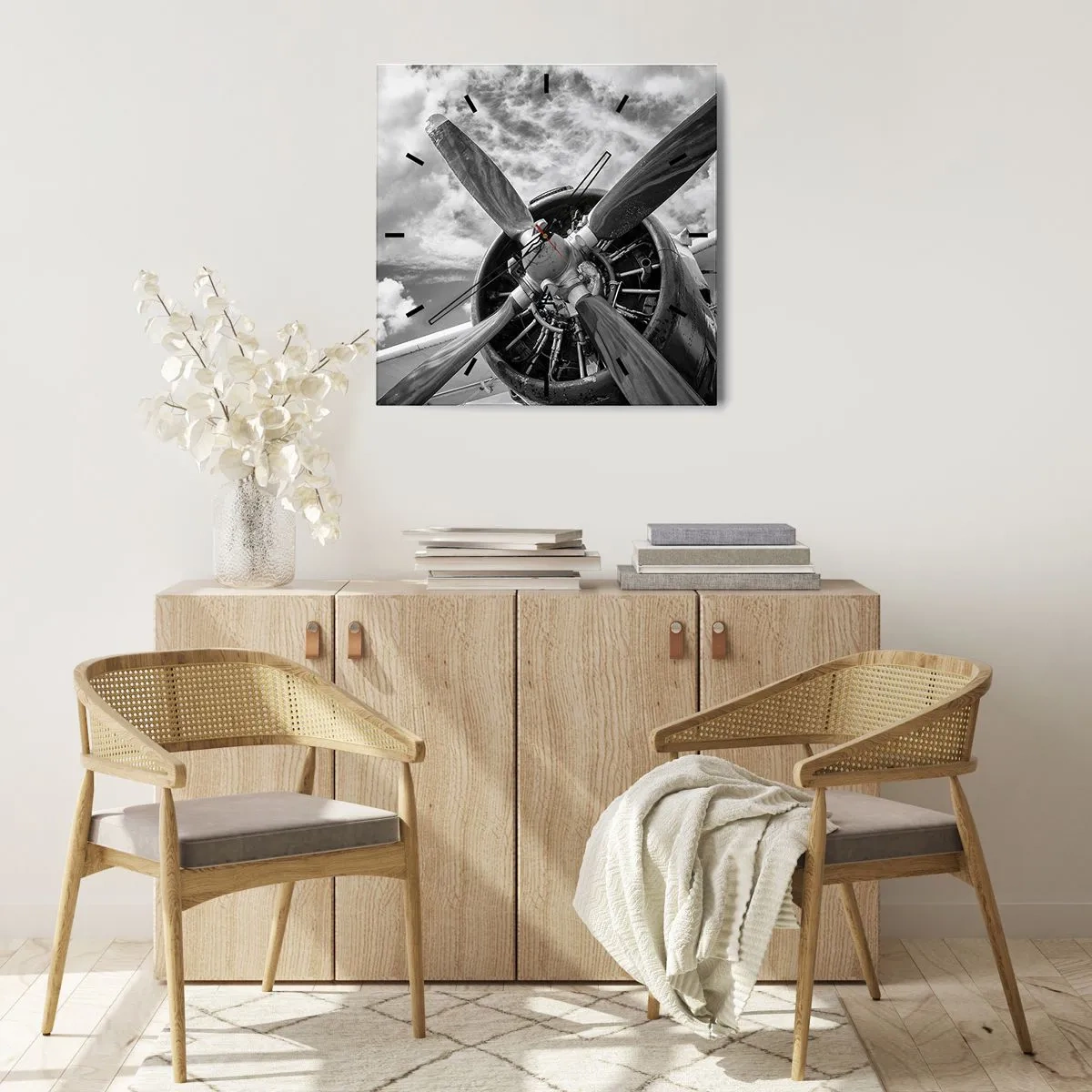 Falióra, Óra - A boltozat gyilkosa - 40x40 cm