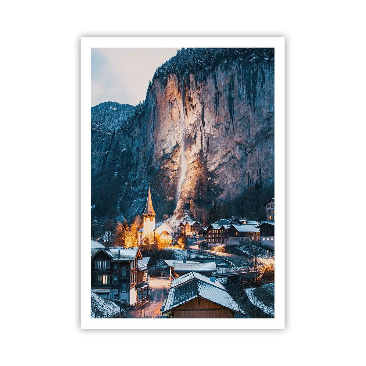 Poszter - A tél ragyogó szelleme - 70x100 cm