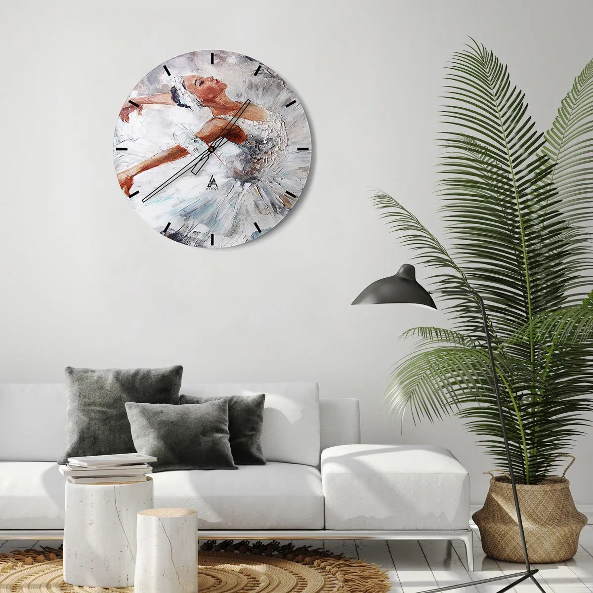 Falióra, Óra - Finom és könnyű, mint a tüll - 30x30 cm