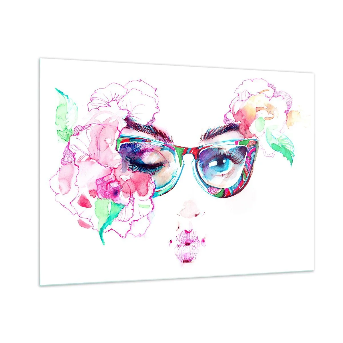 Üveg kép - Csábító ígéret - 100x70 cm