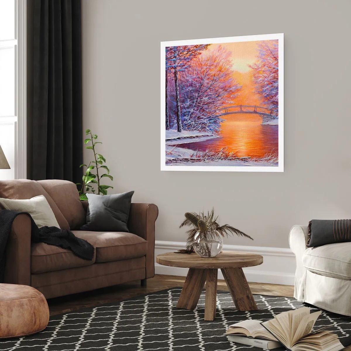 Poszter - Találkozzunk itt - 40x40 cm