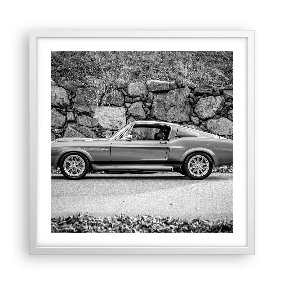 Poszter fekete keretben - A 60-as évek legendája - 50x50 cm