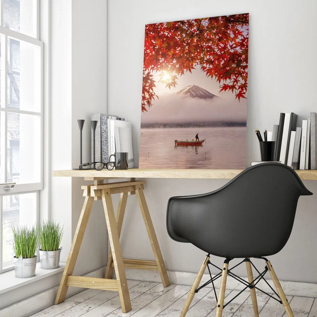 Üveg kép - Japán hangulatban - 50x70 cm