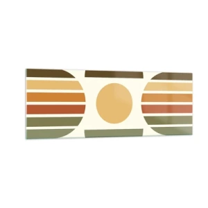 Üveg kép - A Föld színeiben - 140x50 cm