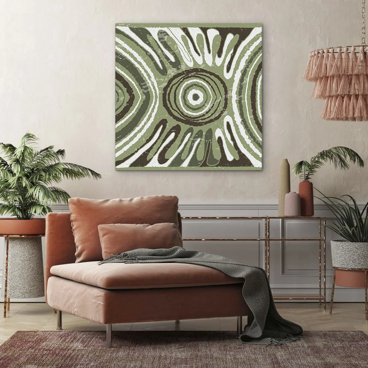 Vászonkép - Az érzelmek robbanása - 60x60 cm