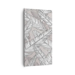 Vászonkép - Tollas kavarodás - 65x120 cm