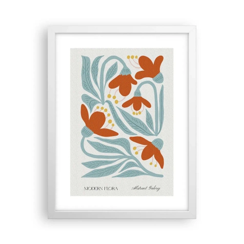 Poszter fekete keretben - A föld felé, a nap felé - 30x40 cm