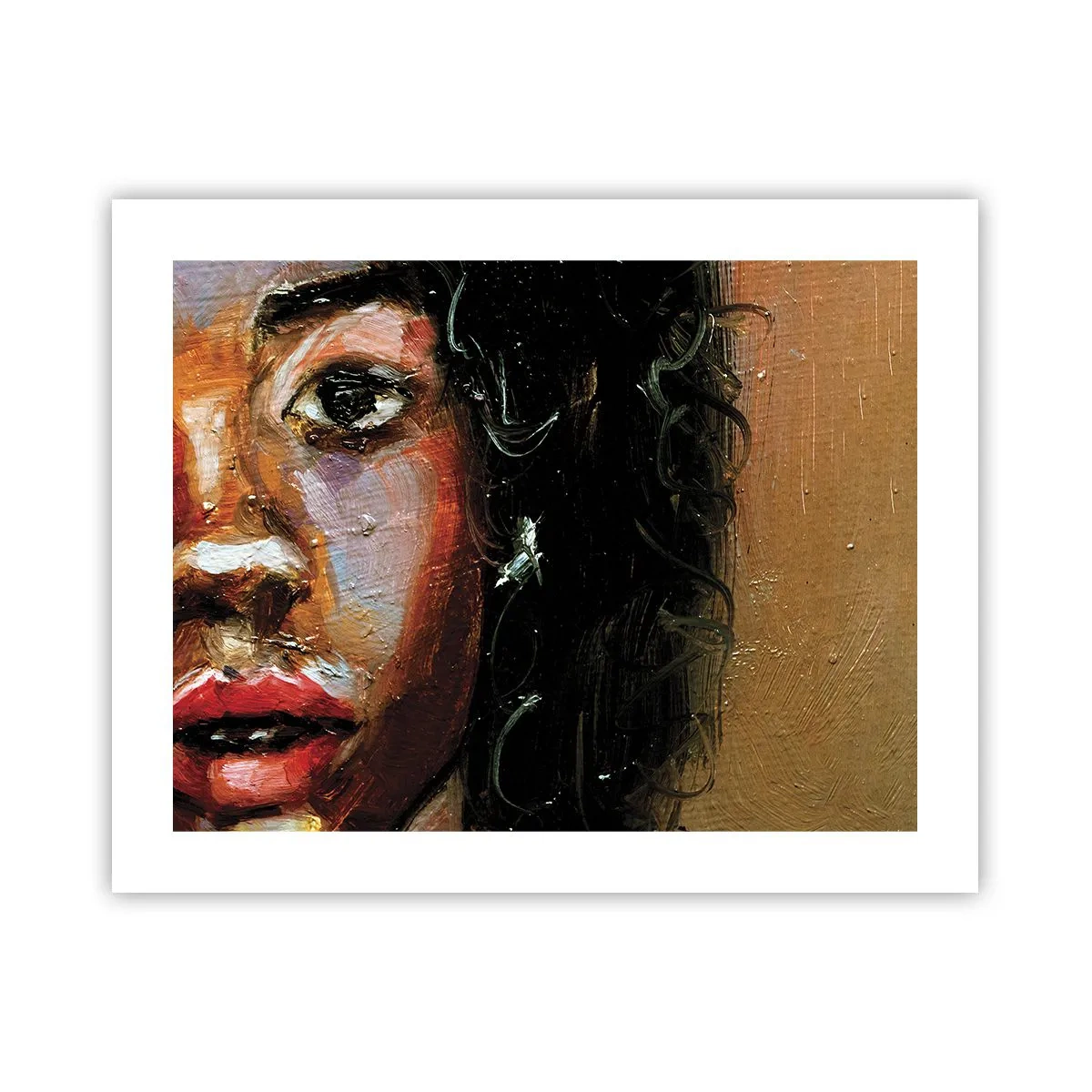 Poszter - Fekete és fény - 50x40 cm