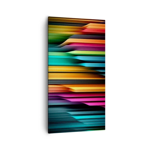 Vászonkép - Fényorgonák - 55x100 cm