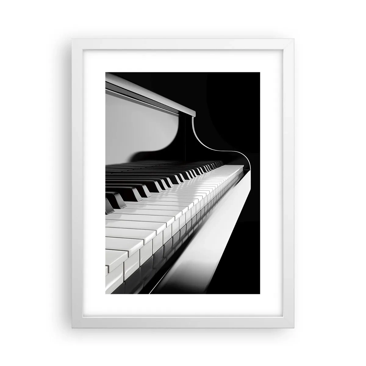 Poszter fekete keretben - A formák és színek harmóniája - 30x40 cm