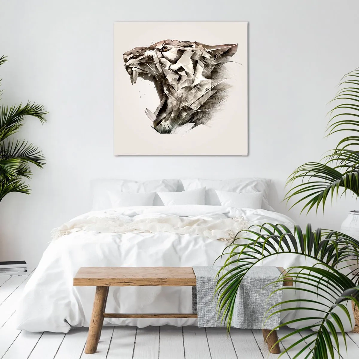 Vászonkép - Már tudod, ki a főnök - 70x70 cm