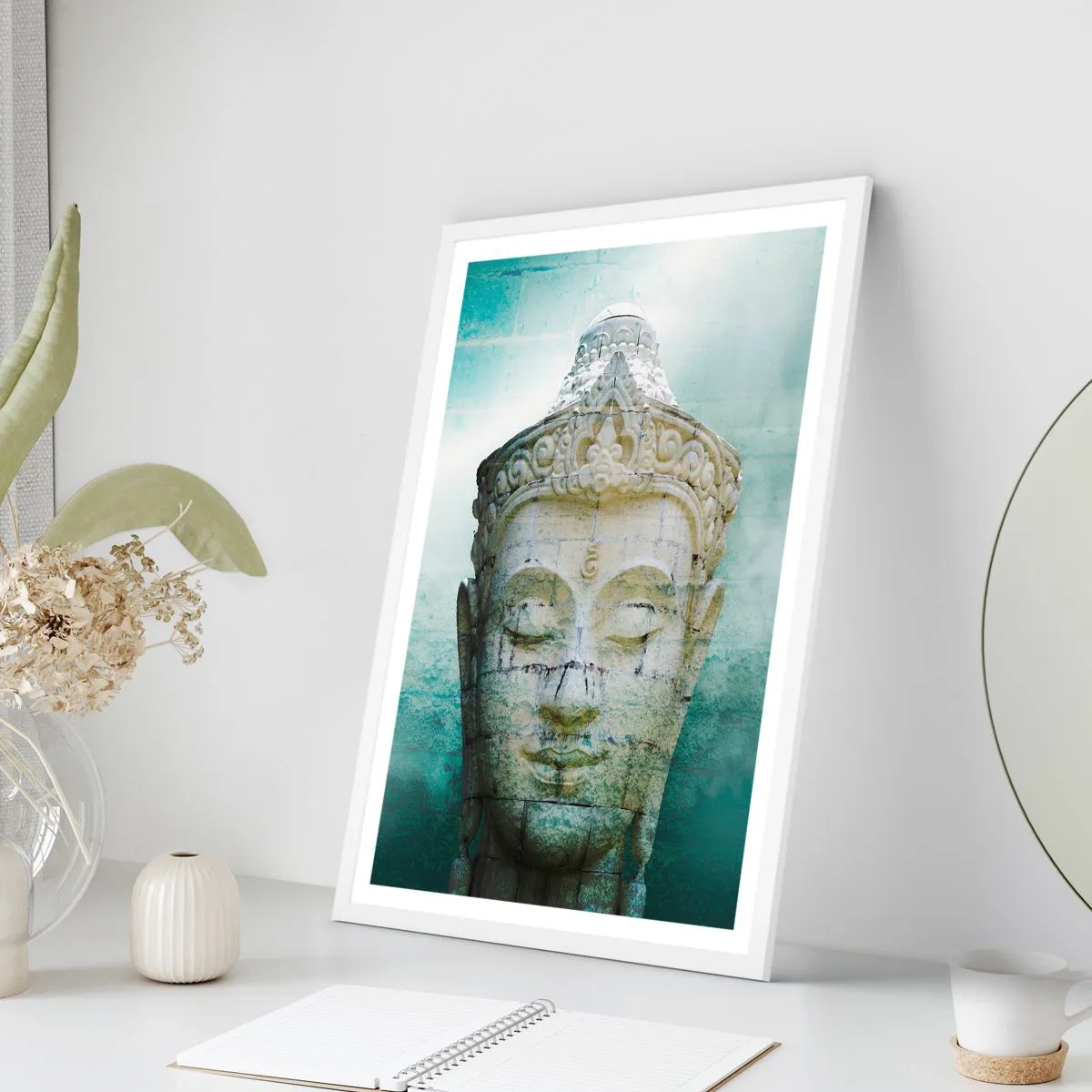 Poszter fekete keretben - A fény kérése - 30x40 cm