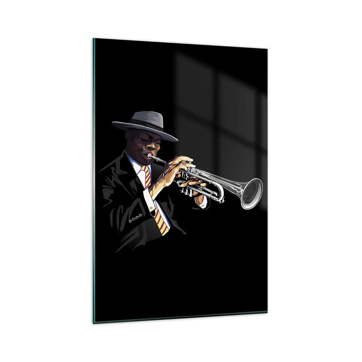 Üveg kép - Old school varásza - 80x120 cm