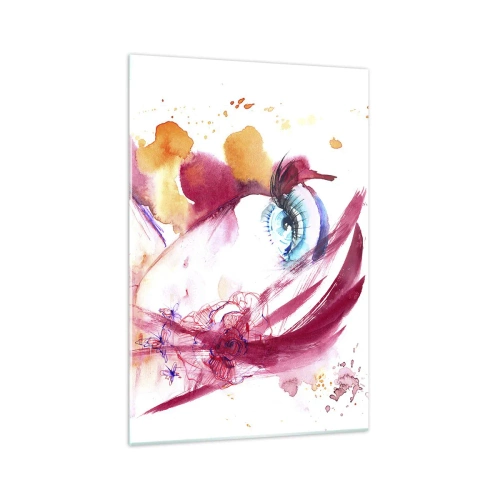 Üveg kép - A világ a közelségben virágzik - 70x100 cm