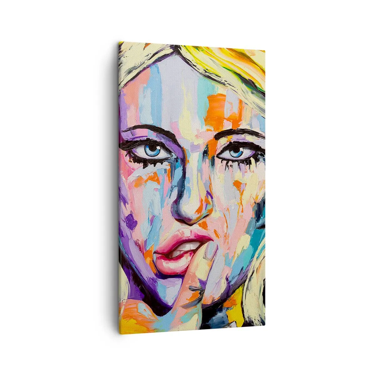 Vászonkép - Nézz egyenesen a szemébe - 45x80 cm
