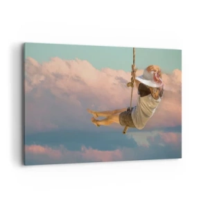Vászonkép - Szórakozás a fellegekben - 120x80 cm