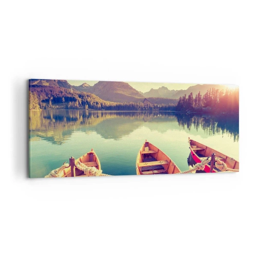 Vászonkép - Élni az ő törvényei szerint - 100x40 cm