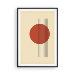 Poszter fehér keretben - Körbe és tovább - 61x91 cm