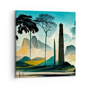 Vászonkép - Mindíg magasabbra és magasabbra - 70x70 cm