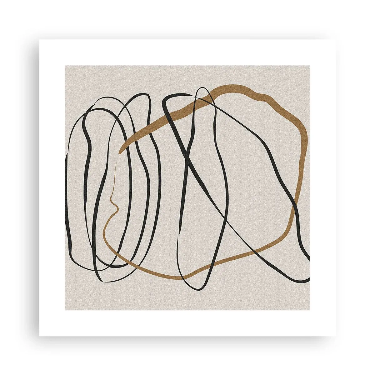 Poszter - Kompozíció - birtokló tánc - 40x40 cm