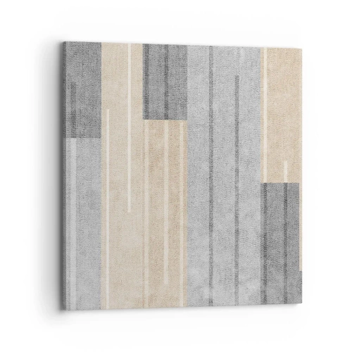 Vászonkép - Kompozíció: tartsa a függőlegeset - 70x70 cm