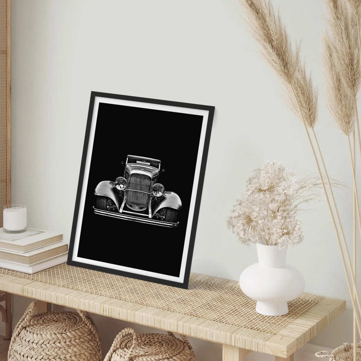 Poszter fehér keretben - Egy igazi genelman - 61x91 cm