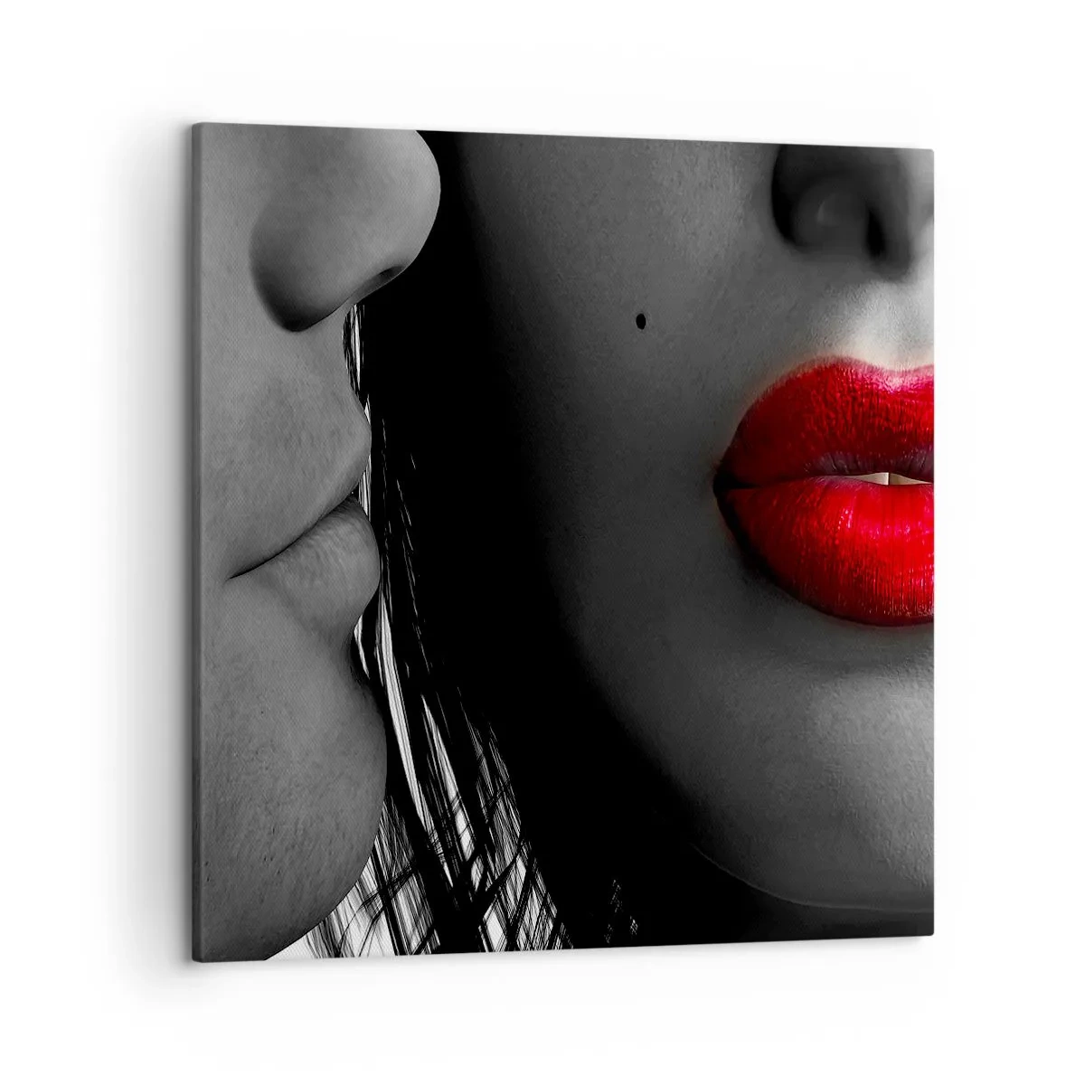 Vászonkép - Szemtől szembe  - 50x50 cm