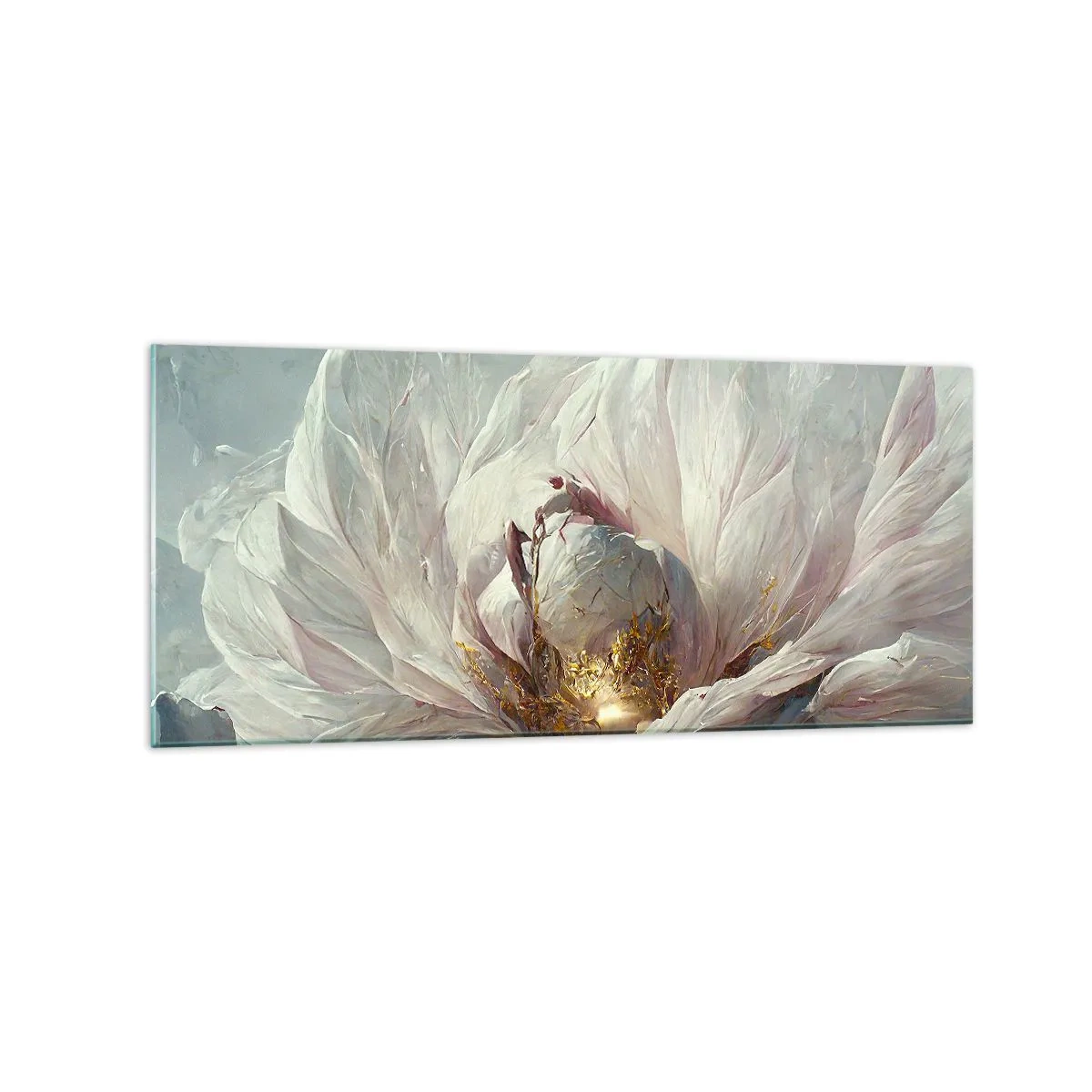 Üveg kép - Száz év alatt egyszer virágzik - 120x50 cm