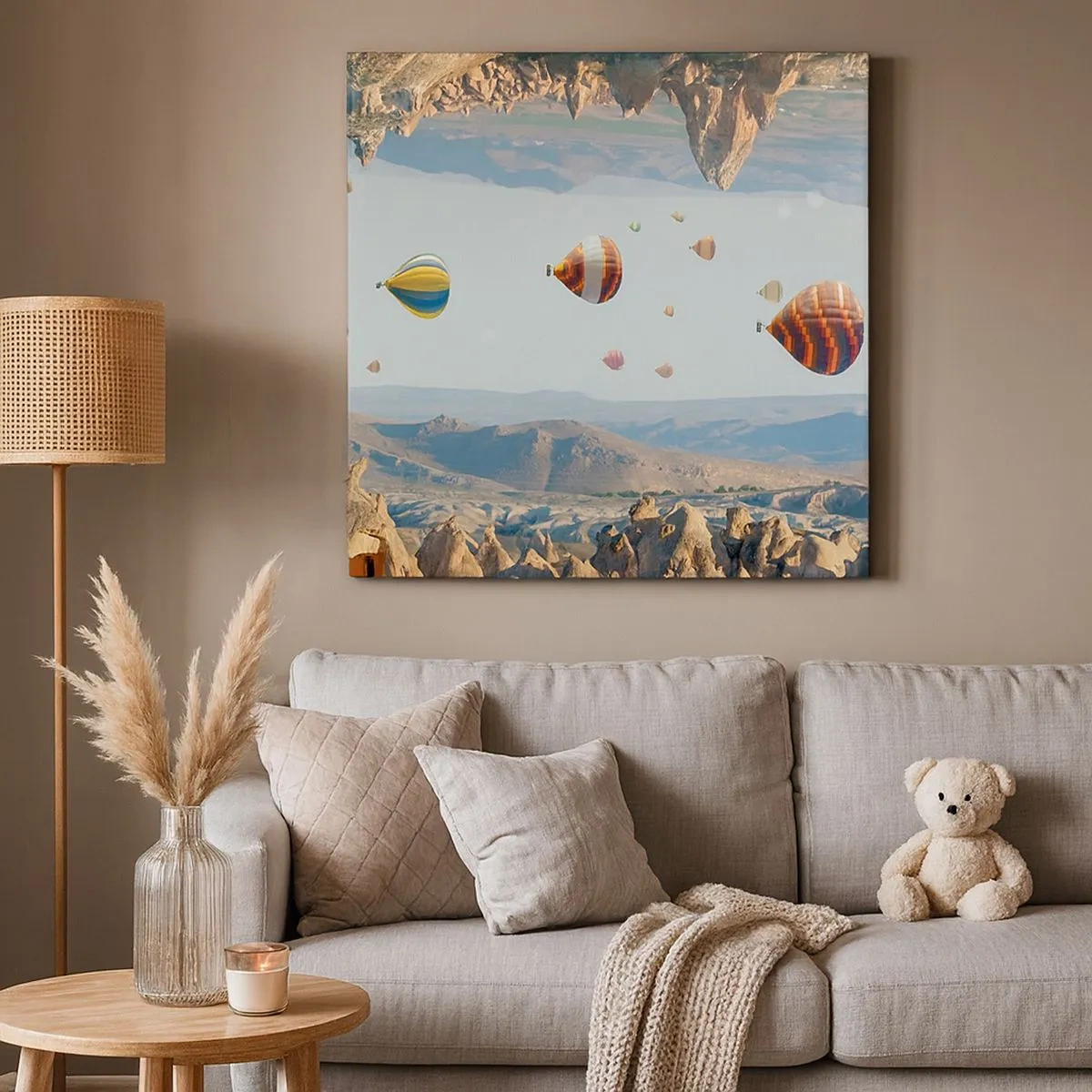 Vászonkép - Itt minden lehetséges - 30x30 cm