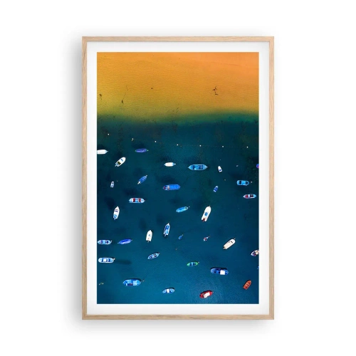 Poszter világos tölgy keretben - Egy ünnepi játék - 61x91 cm