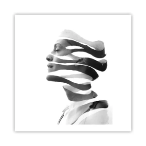Poszter - Szürreális portré - 60x60 cm